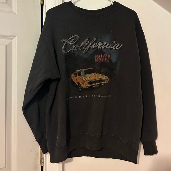 Hollister Car Pullover Sweatshirt - Picture 1 of 3